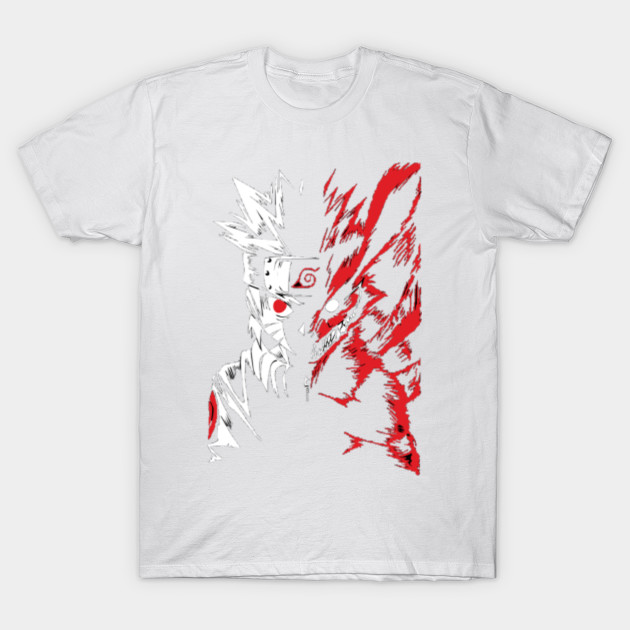 Naruto and Nine tail T-Shirt-TOZ